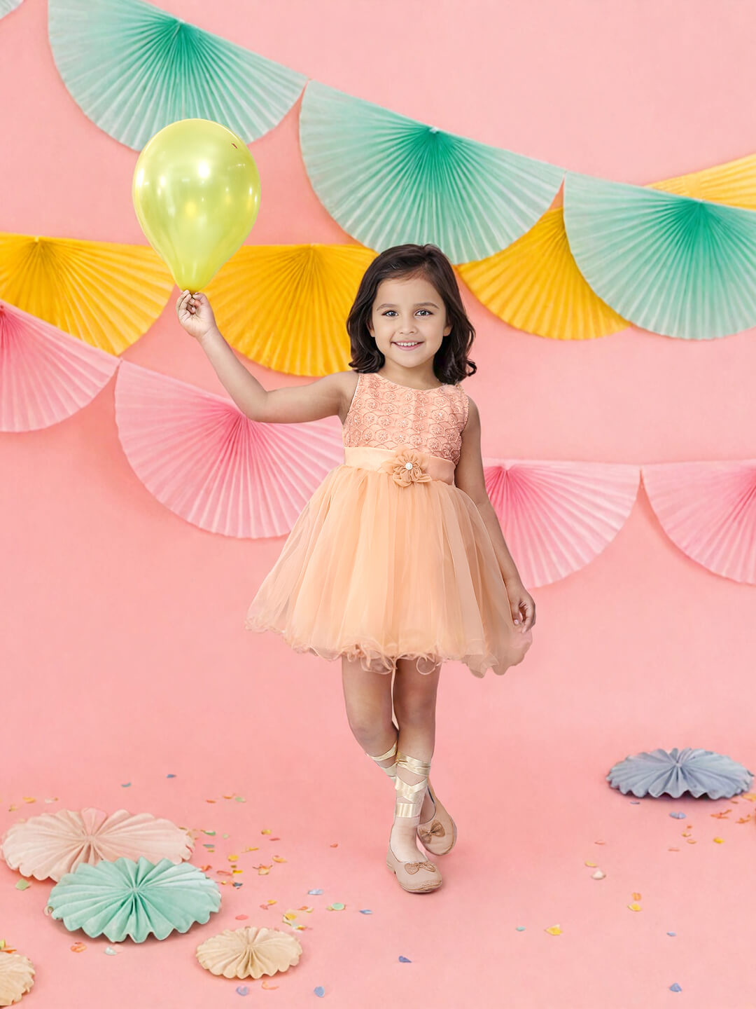 Toonyport Enchanted Princess Flared Party Dress