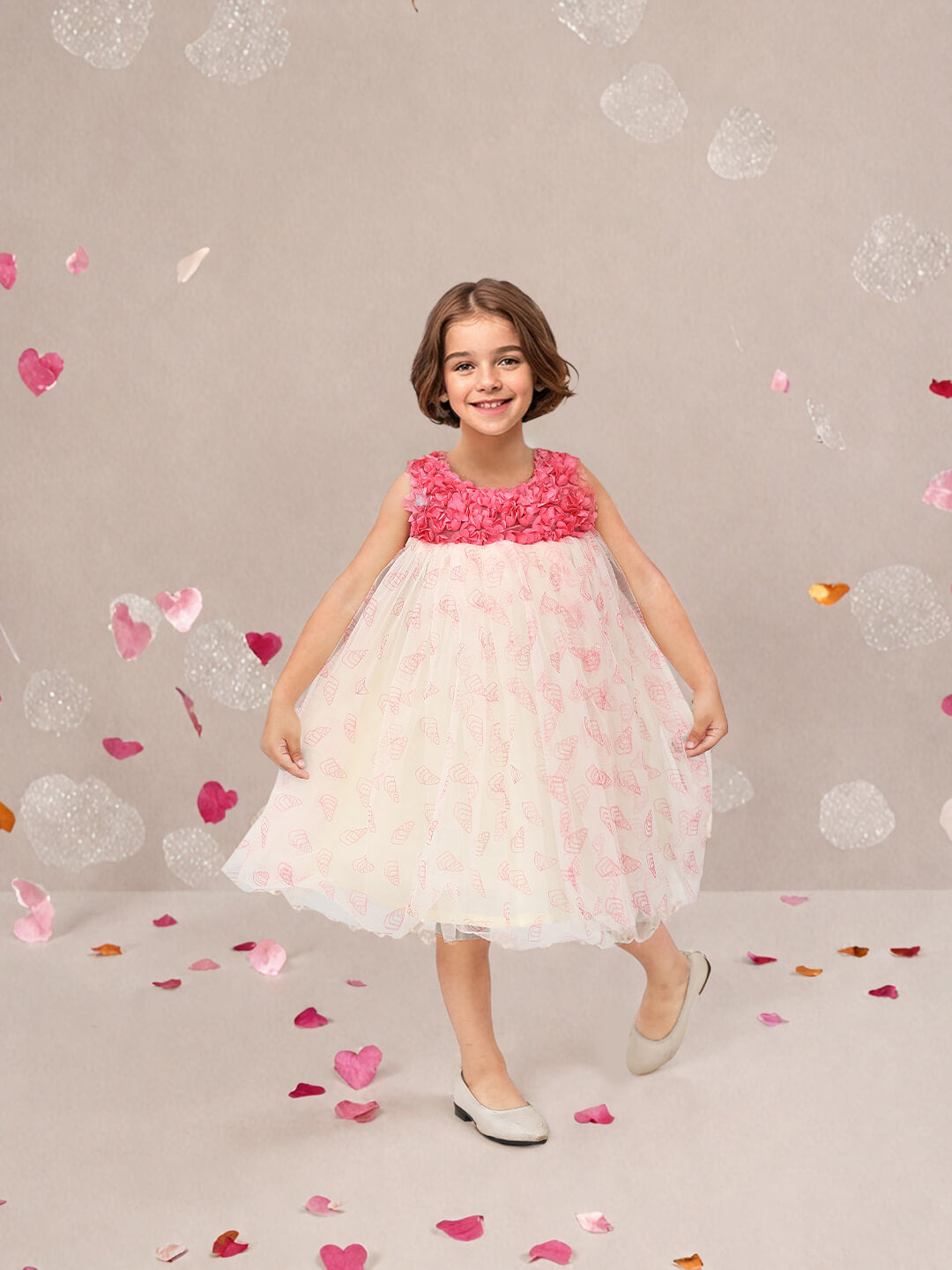 Toonyport Enchanted Princess Flared Party Dress