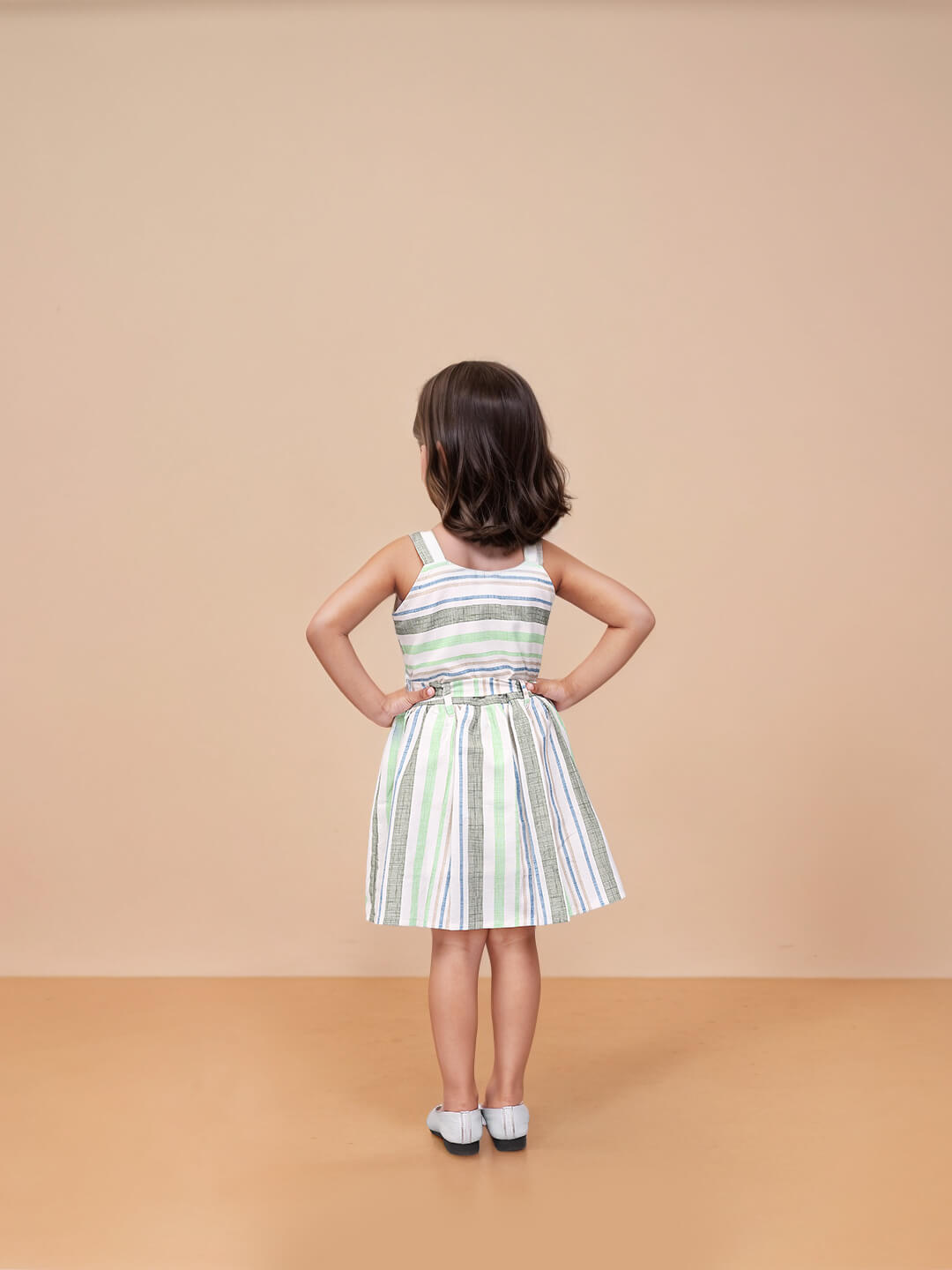 Toonyport Printed Fit and Flare Frocks for Girls