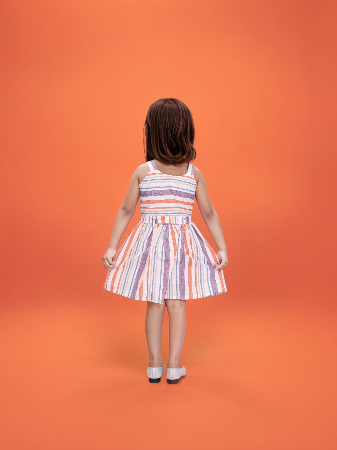 Toonyport Printed Fit and Flare Frocks for Girls