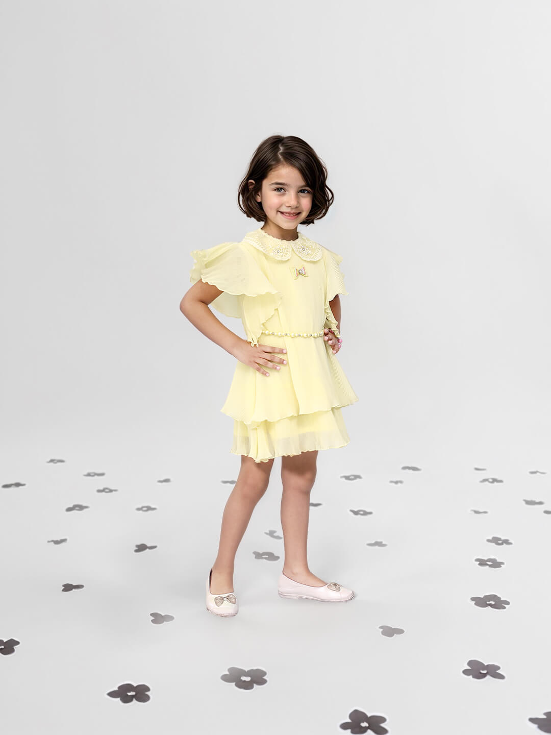 Toonyport Printed Fit and Flare Frocks for Girls