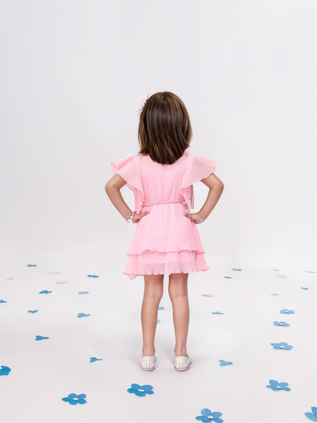 Toonyport Printed Fit and Flare Frocks for Girls