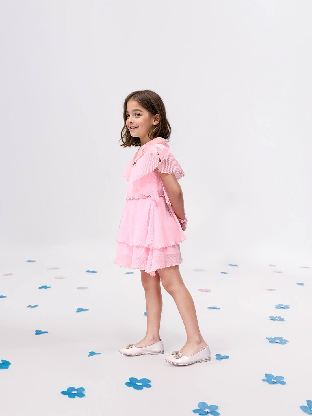 Toonyport Printed Fit and Flare Frocks for Girls