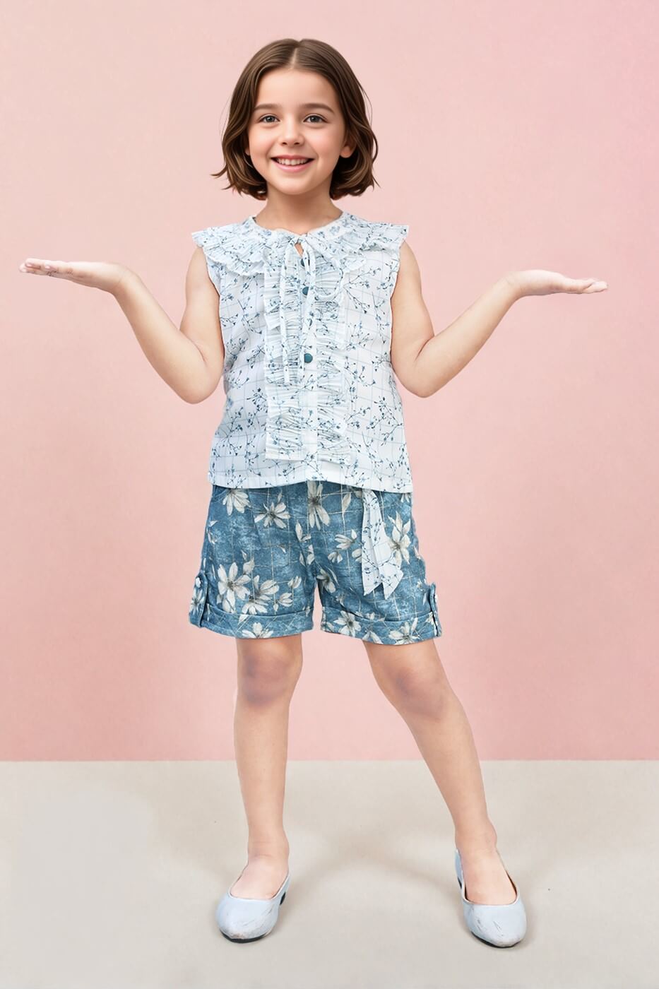 Toonyport Girls Stylish Clothing Set