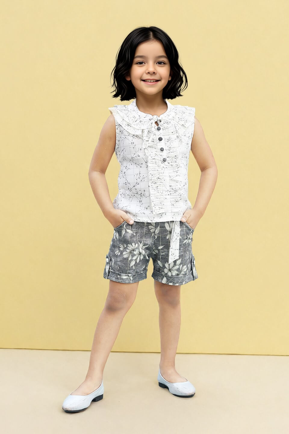 Toonyport Girls Stylish Clothing Set